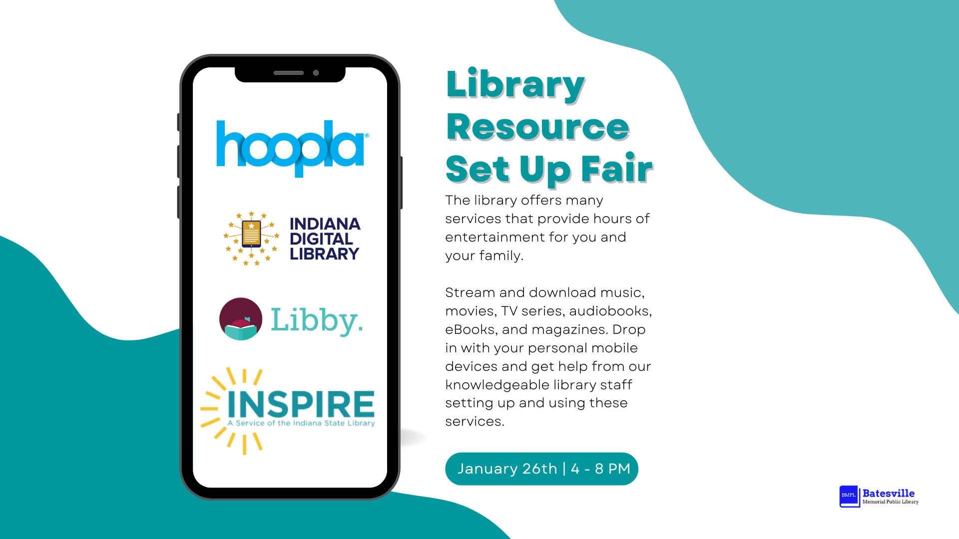 Library Resource Set Up Fair Tv Batesville Memorial Public Library