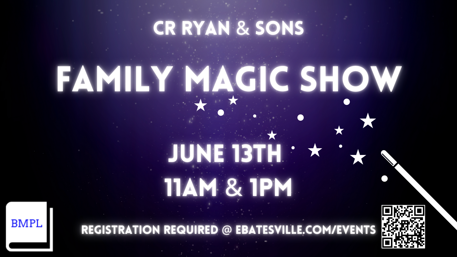 FamilyMagicShow_TV Batesville Memorial Public Library